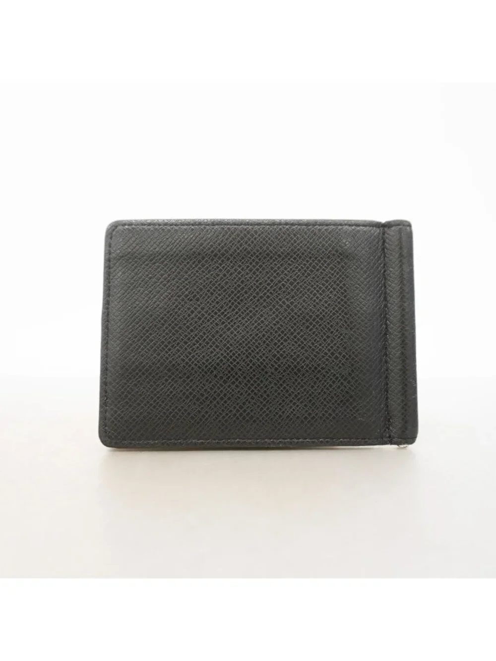 Louis Vuitton Billfold Taiga Portefeuille Pince Noir Wallet